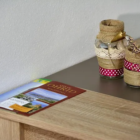 Apartment Villa Dudanov Ohrid Esterno foto