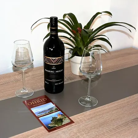 Apartment Villa Dudanov Ohrid Esterno foto
