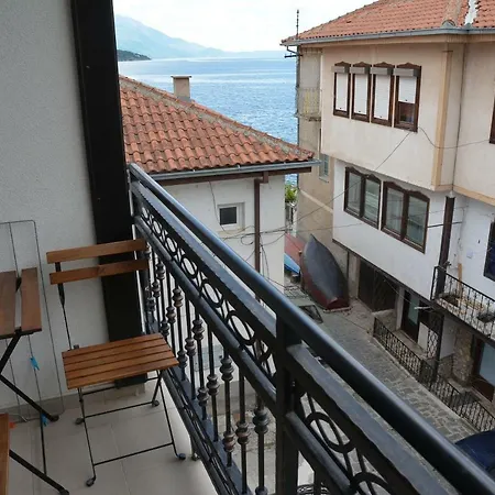Apartment Villa Dudanov Ohrid Esterno foto