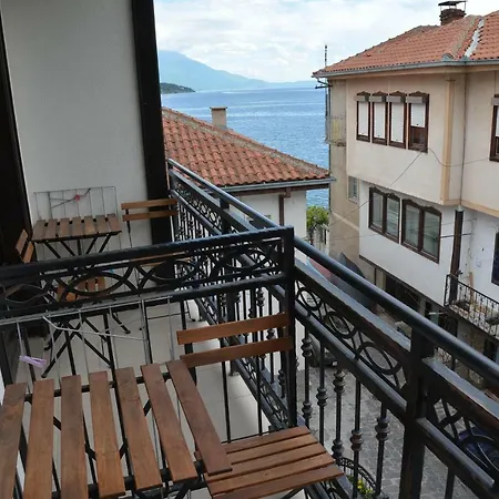Apartment Villa Dudanov Ohrid Esterno foto